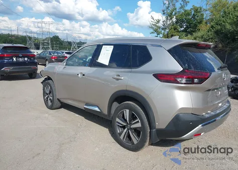 2023 Nissan Rogue Platinum Intelligent Awd from USA, damaged, VIN JN8BT3DD4PW305060